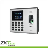 

                                    ZKTeco K40 Fingerprint Time Attendance & Access Control Terminal